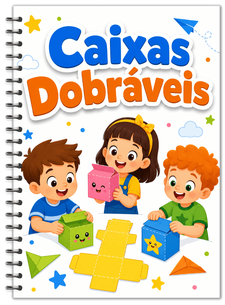 Atividade de caixas dobráveis